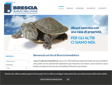 Tablet Screenshot of bresciaimmobiliare.com